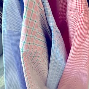 Ralph Lauren Classic Fit short sleeve button down men’s shirt XL…Lot (4)